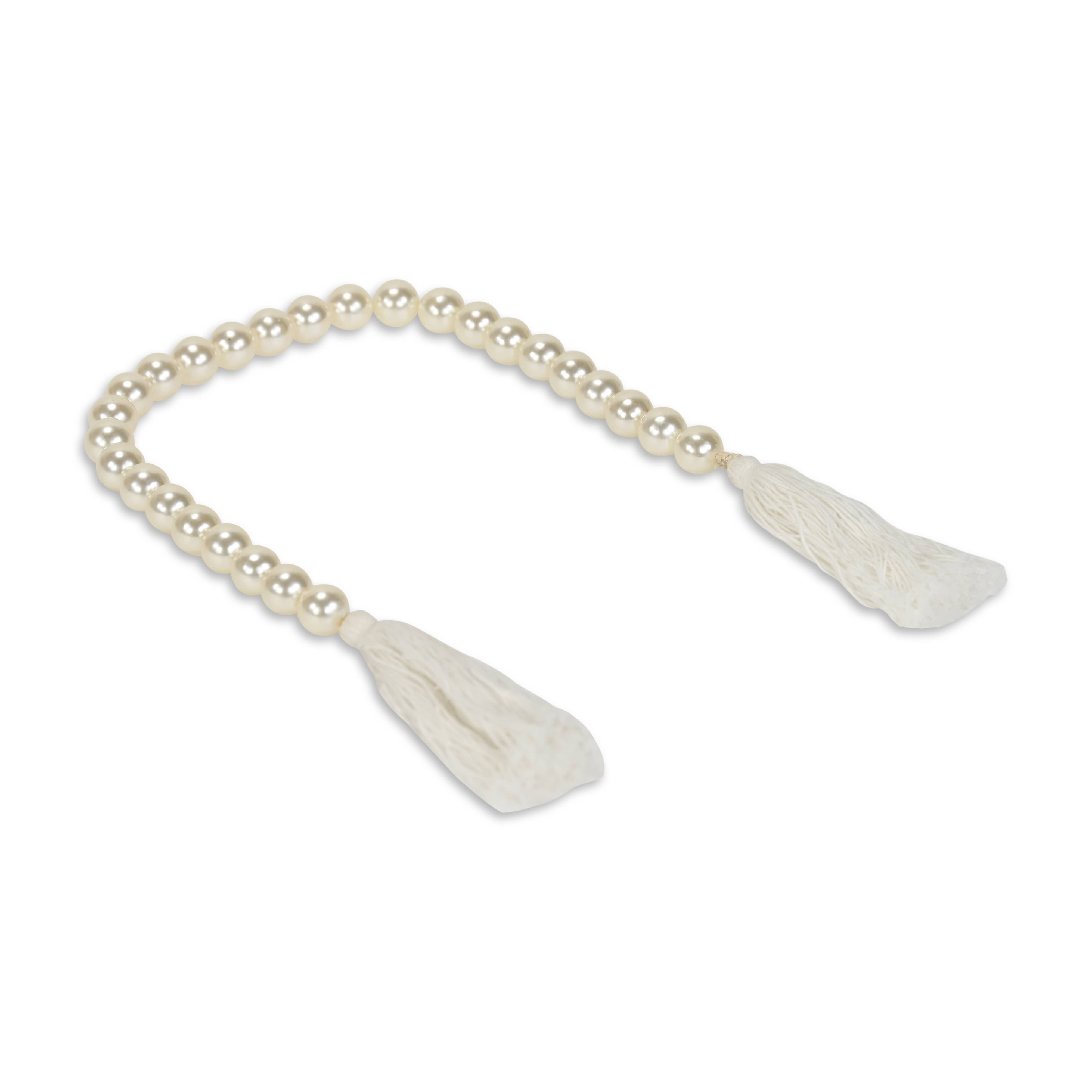 Cheungs Home Decor - Wholesale Decorative Tabletop Object - Solva Pearl Themed Decorative Beaded Garland2