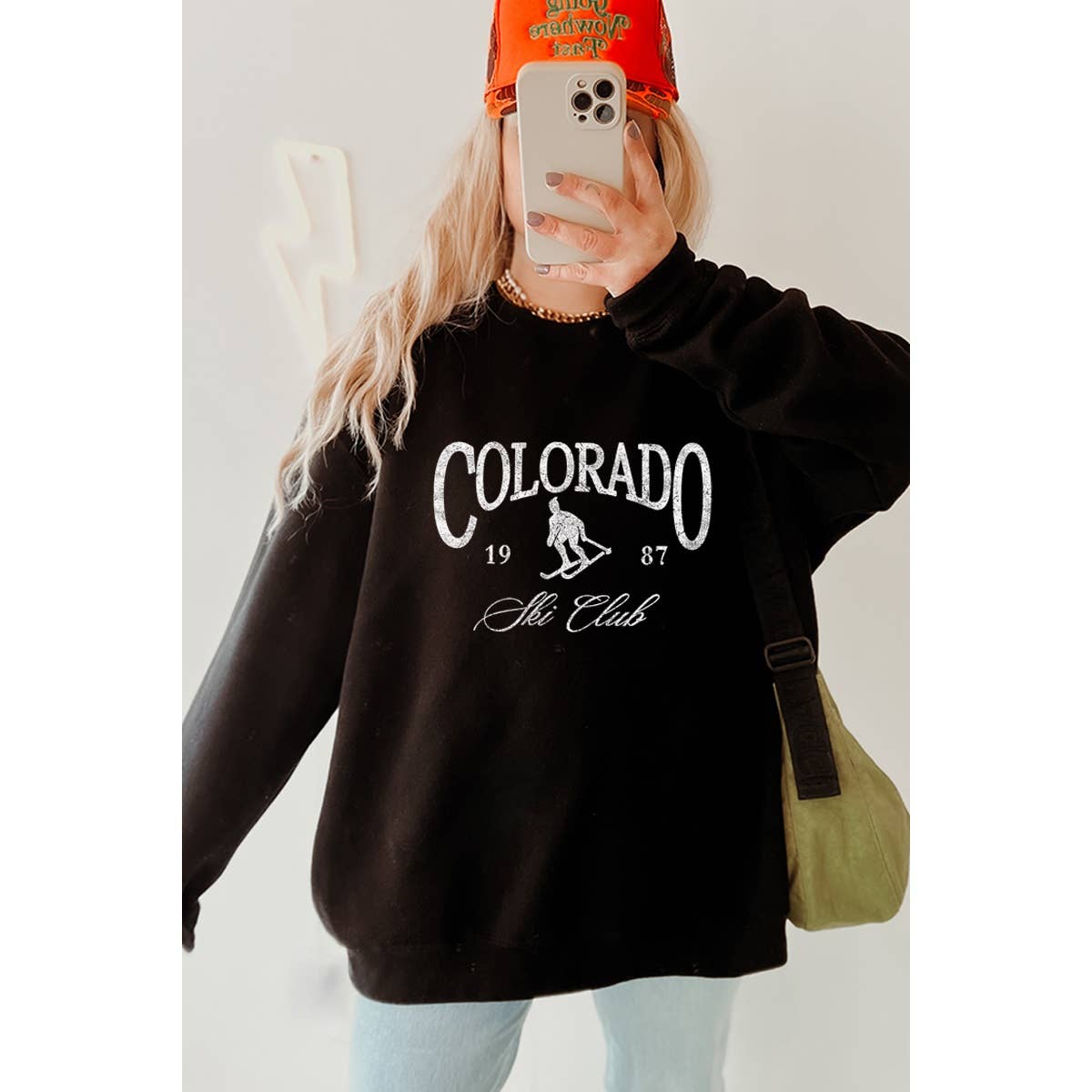 Illustrated Society - Wholesale Graphic Sweatshirt - Women's - COLORADO SKI CLUB VINTAGE GRAPHIC SWEATSHIRTS0
