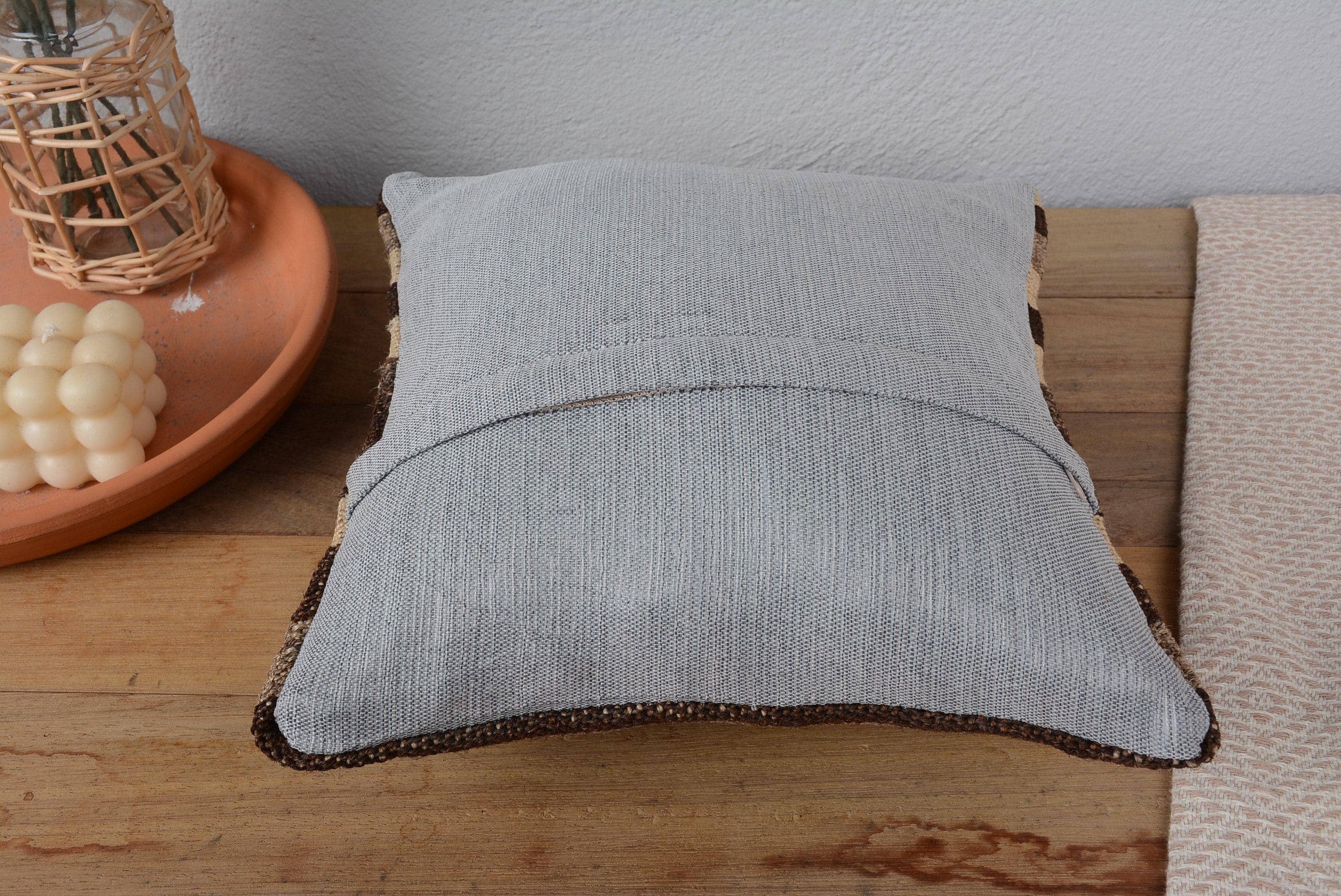 Kilim Pillow Decors - Wholesale Throw Pillow Cover - 12x12 Turkish Kilim Sofa Pillow Cushion Sham Set5