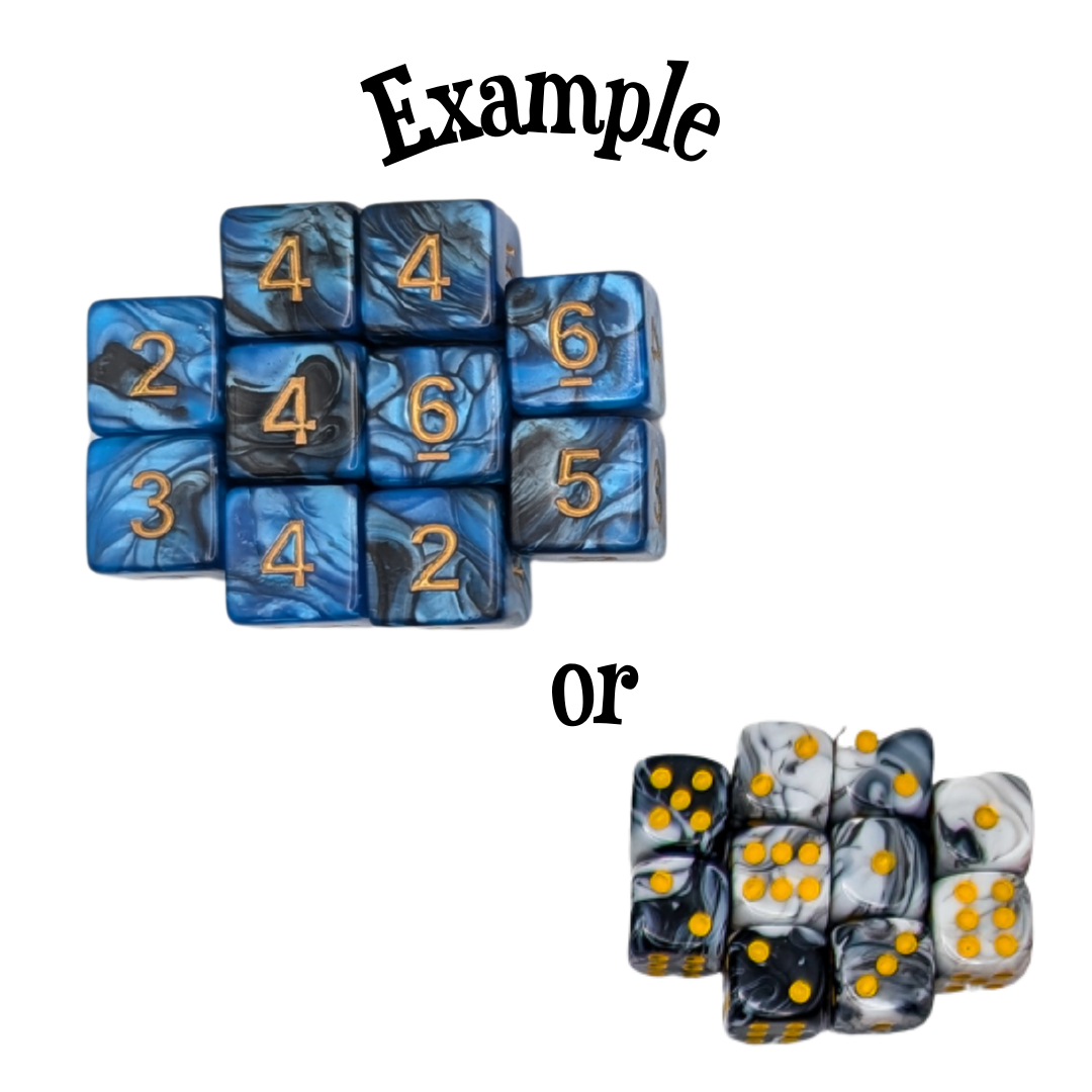 Mystery Dice Goblin – Großhandel Würfel – Geheimnis D6 Bündeltasche1