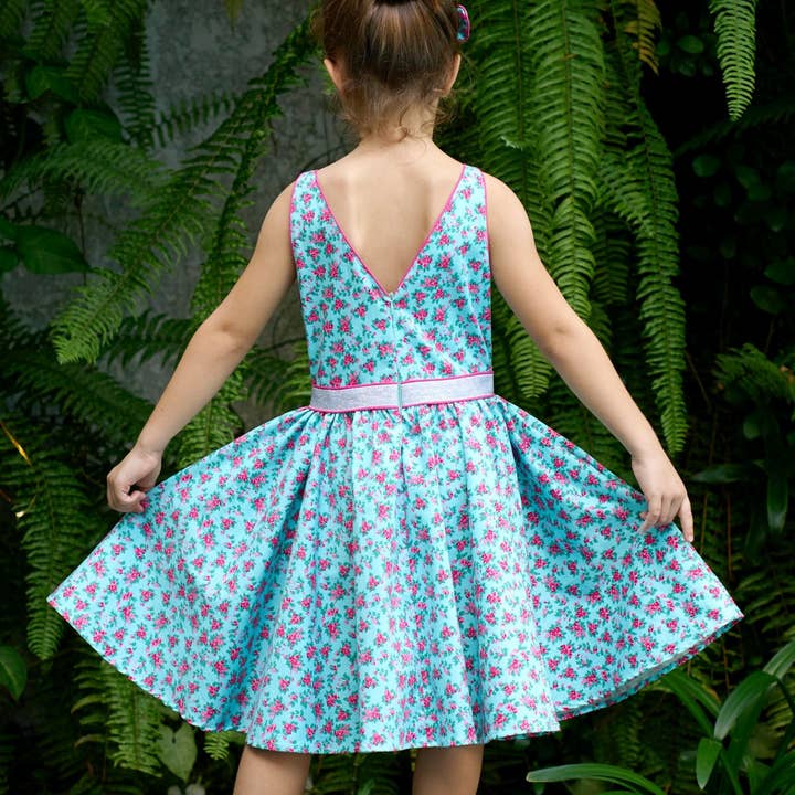 HEPBURN aqua rosa för wholesale av La Faute A Voltaire