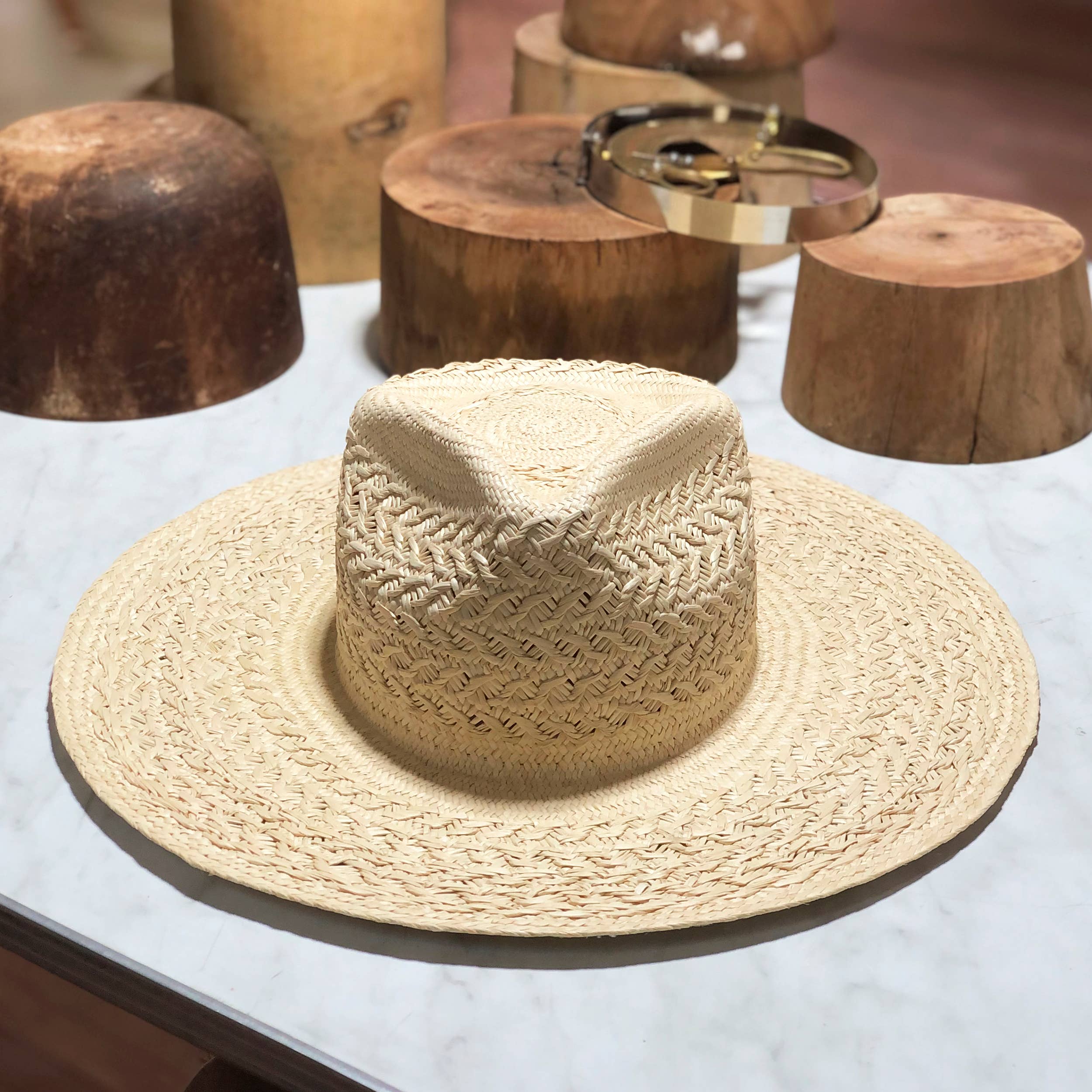 Elegancia Tropical Genuine Panama Hats – wholesale Stråhatt – Dam – Rope Rocker hatt - begränsad upplaga halmliknande sommarpanamahatt1