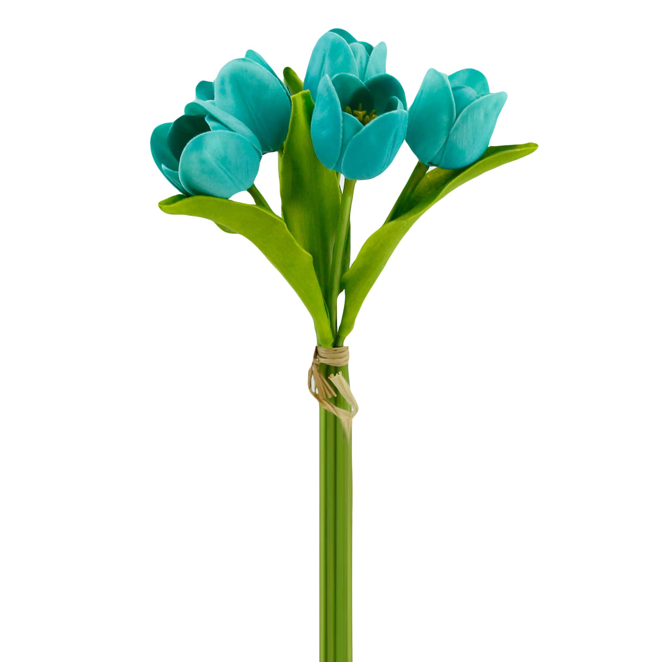 Angel Isabella – wholesale Artificial flowers – Pack of 5-stems Real Touch medium open tulip6