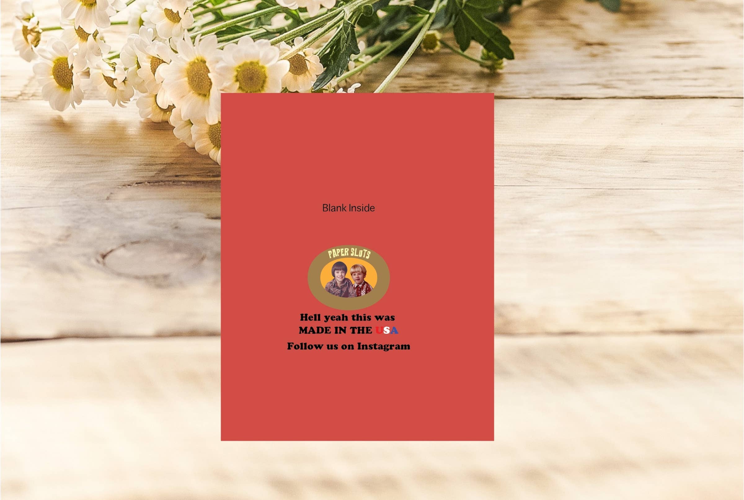 Paper Sluts - Wholesale Encouragement Card - Even If You Cried2