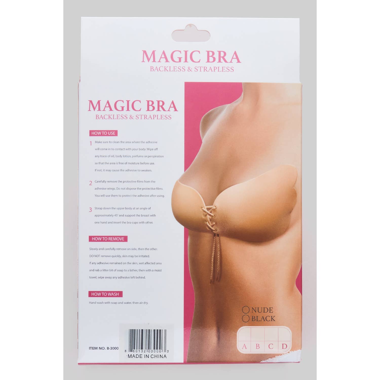 Girly - Vendita all'ingrosso Reggiseno - Donna - REGGISENO PUSH UP MAGIC SENZA SCHIENA E SENZA SPALLINE2