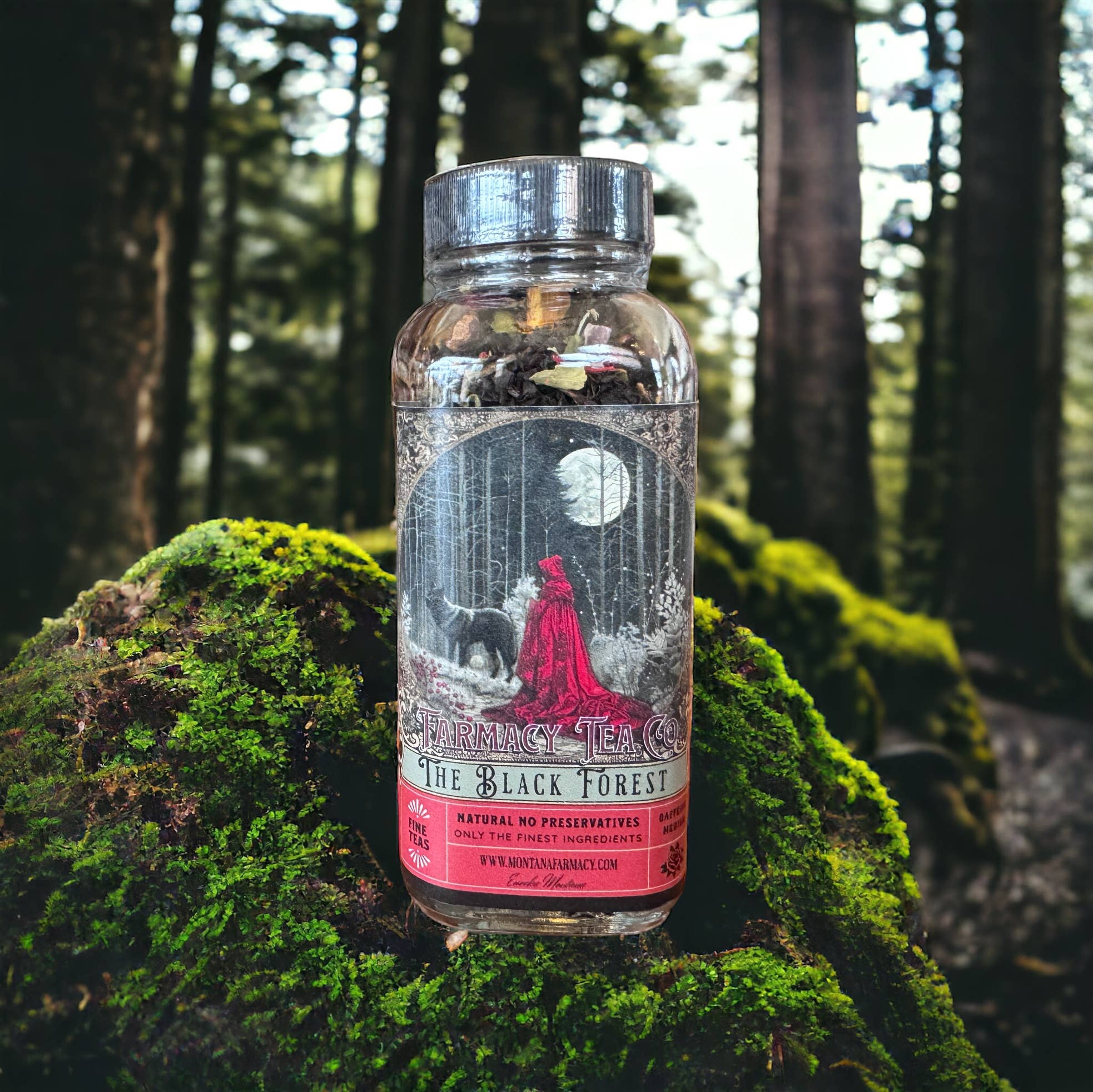 Montana Farmacy - Venta al por mayor Tés a granel - Bosque Negro profundo encantador Vintage Victoriano Academia Oscura Té6