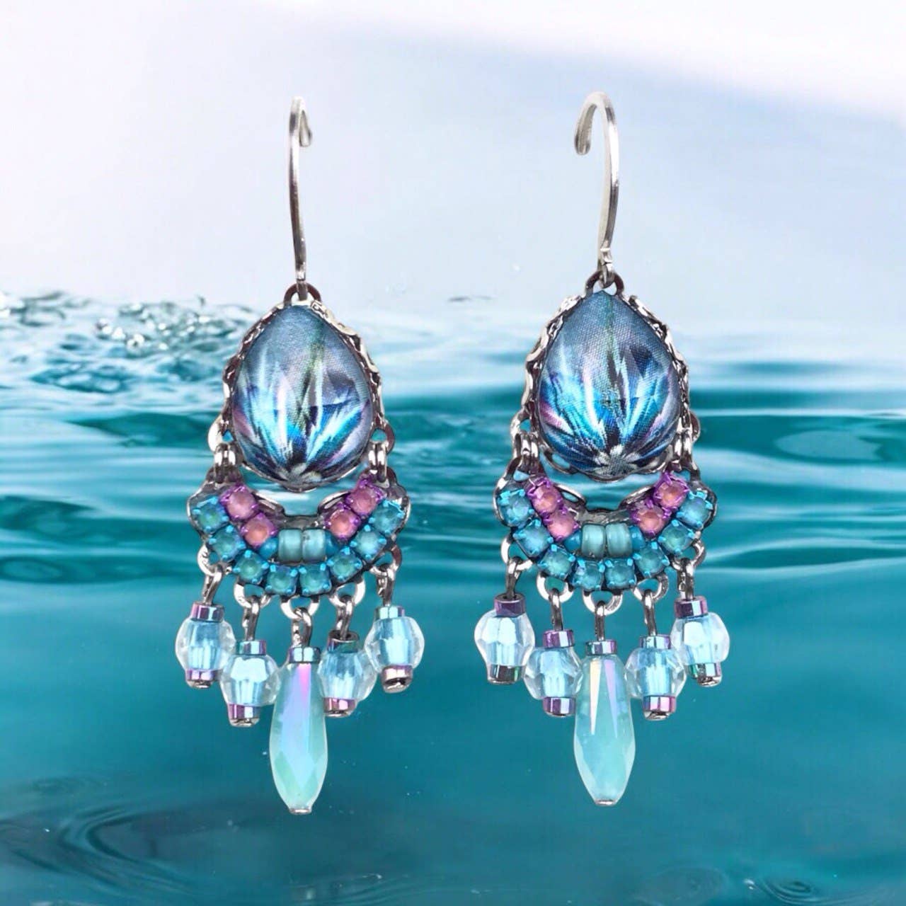 melizijewelry - Wholesale Dangle Earrings - VEGA STAR crystal earrings2