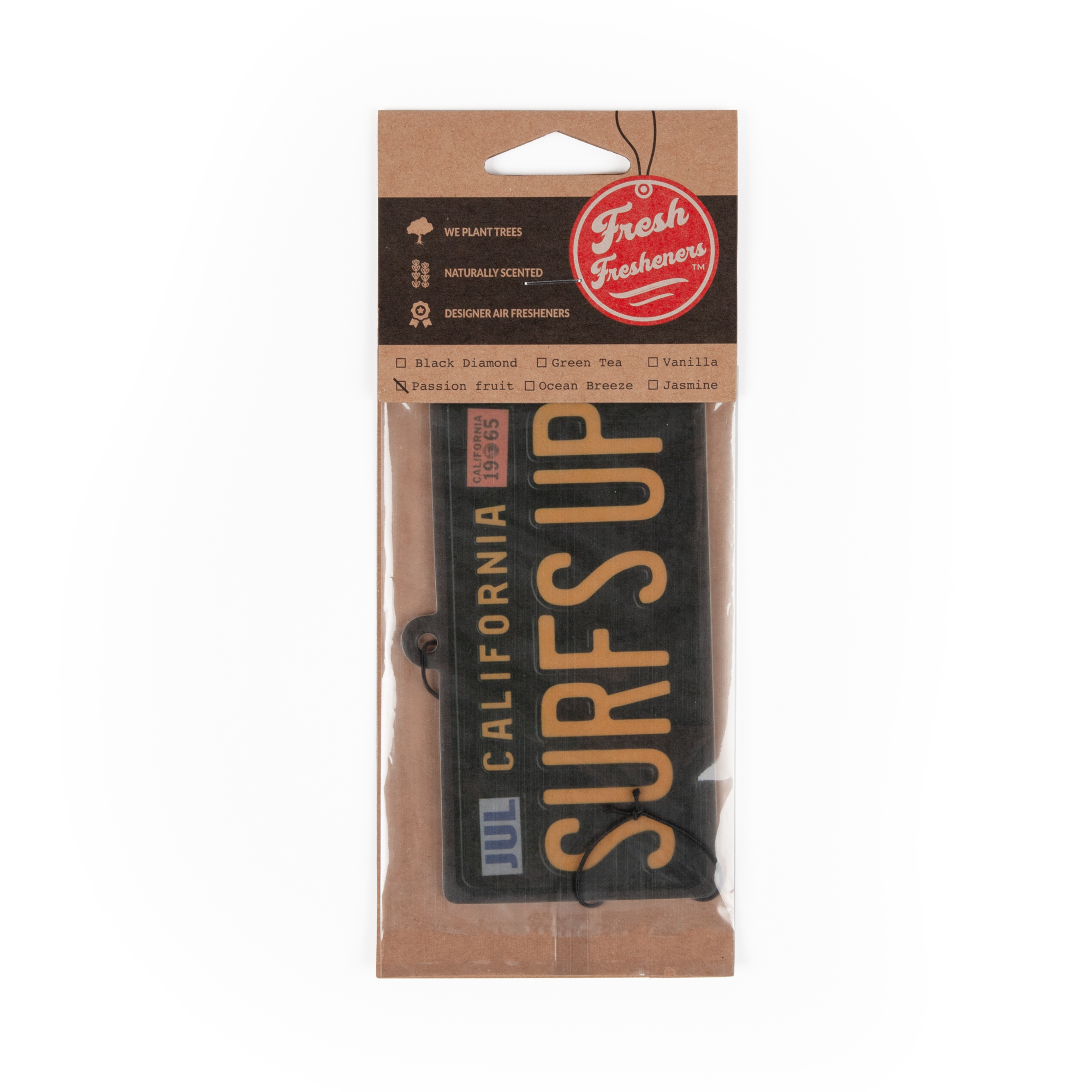 Fresh Fresheners - Wholesale Car Freshener - Unisex - Surfs Up California Air Freshener Pack of 121