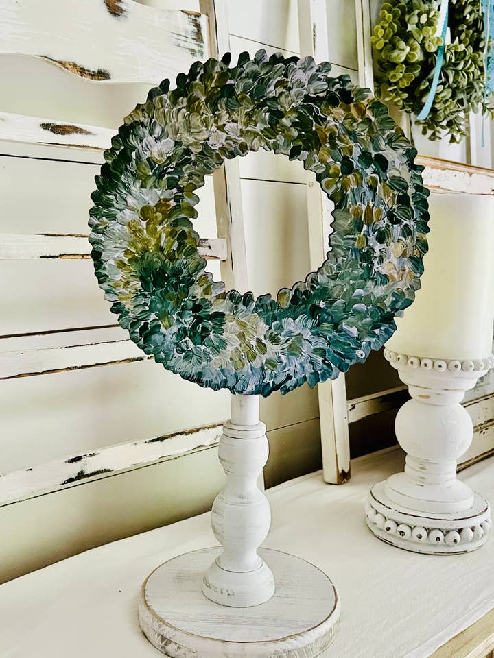 Topper stagionali e quotidiani: Ghirlanda di bosso per la vendita all'ingrosso da parte di The Happy Butterfly