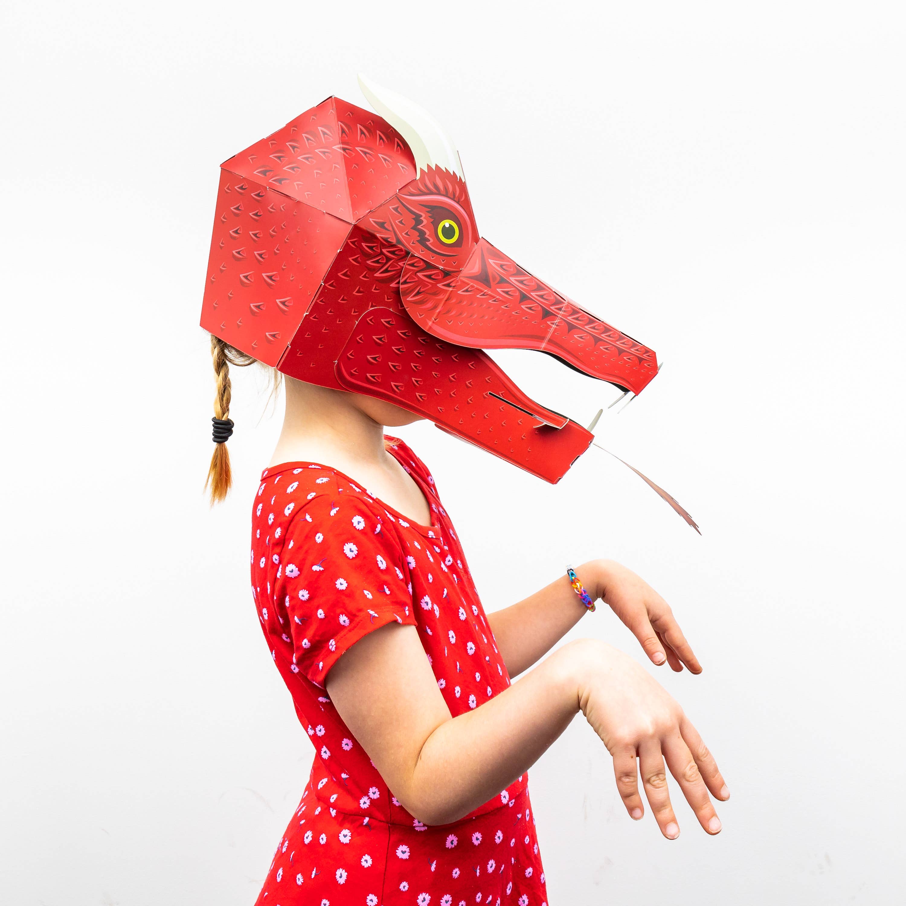 Clockwork Soldier - UK – wholesale DIY craft kit – Child – Make Your Own Fire-Breathing Dragon Mask2