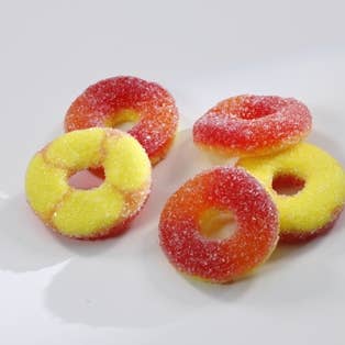 Peach Ring Gummi for wholesale by Premium Nut & Dried Fruit Co.
