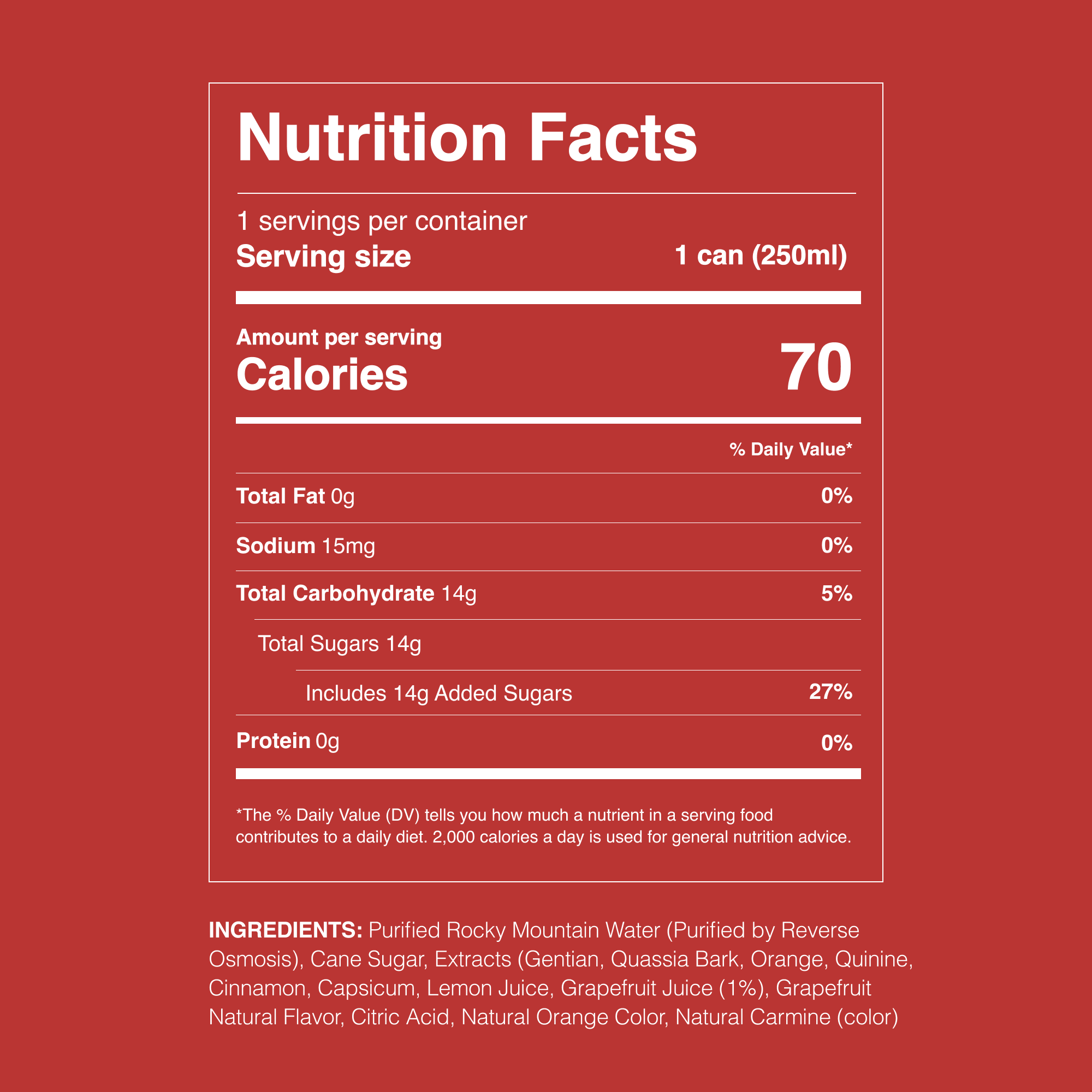 Strongwater - Vendita all'ingrosso Aperitivo/Cocktail analcolico - Spritz analcolico frizzante tipo Aperol Spritz5