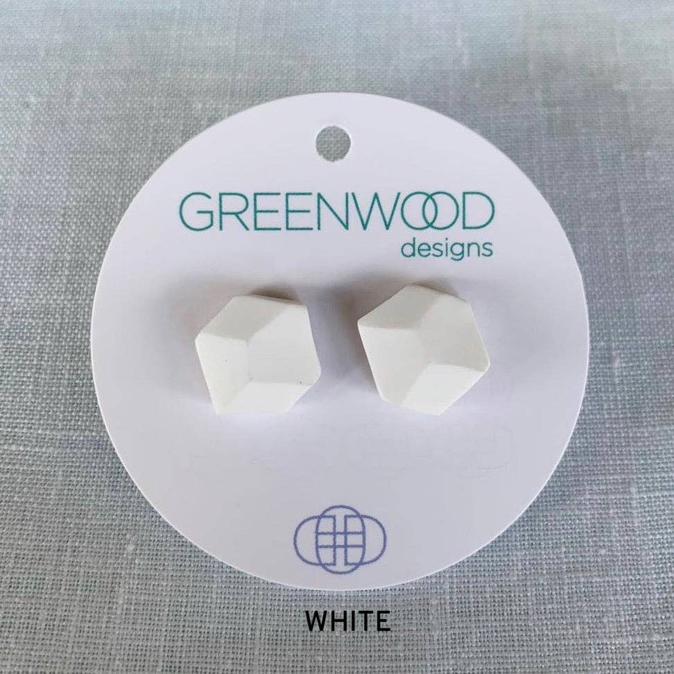 Greenwood Designs - Wholesale Stud/post earrings - Plain Rock Earrings7