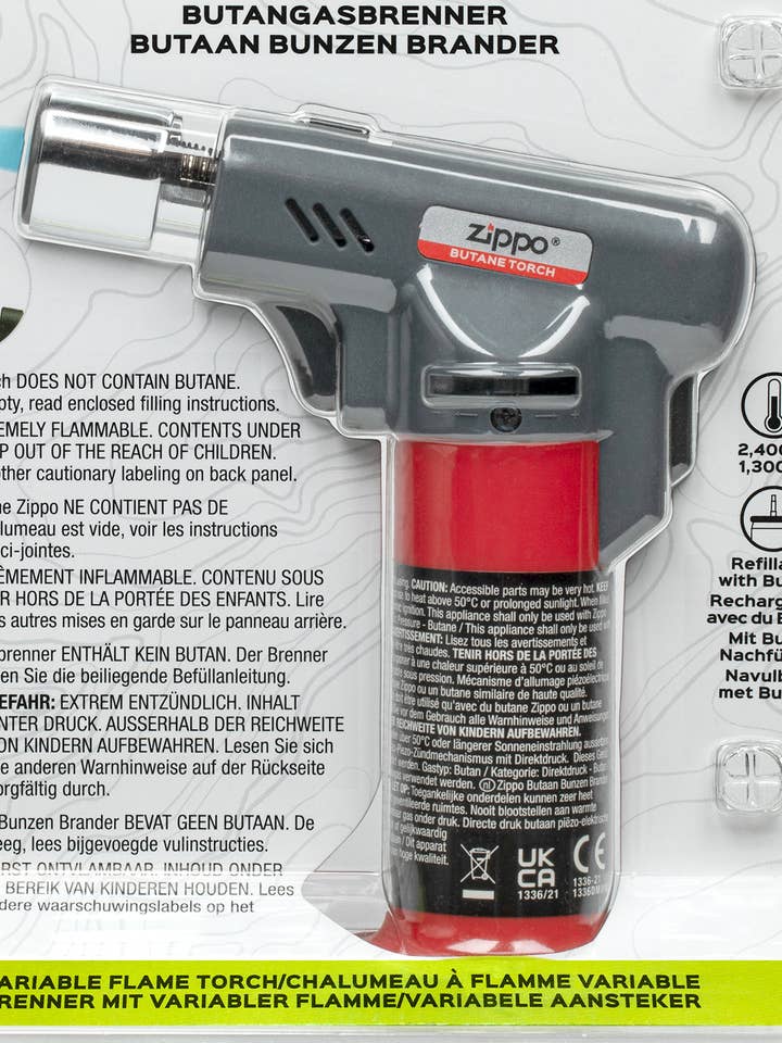 Zippo - 40558 Zippo Butane Torch Genuine Lighter for wholesale by Zippo UK