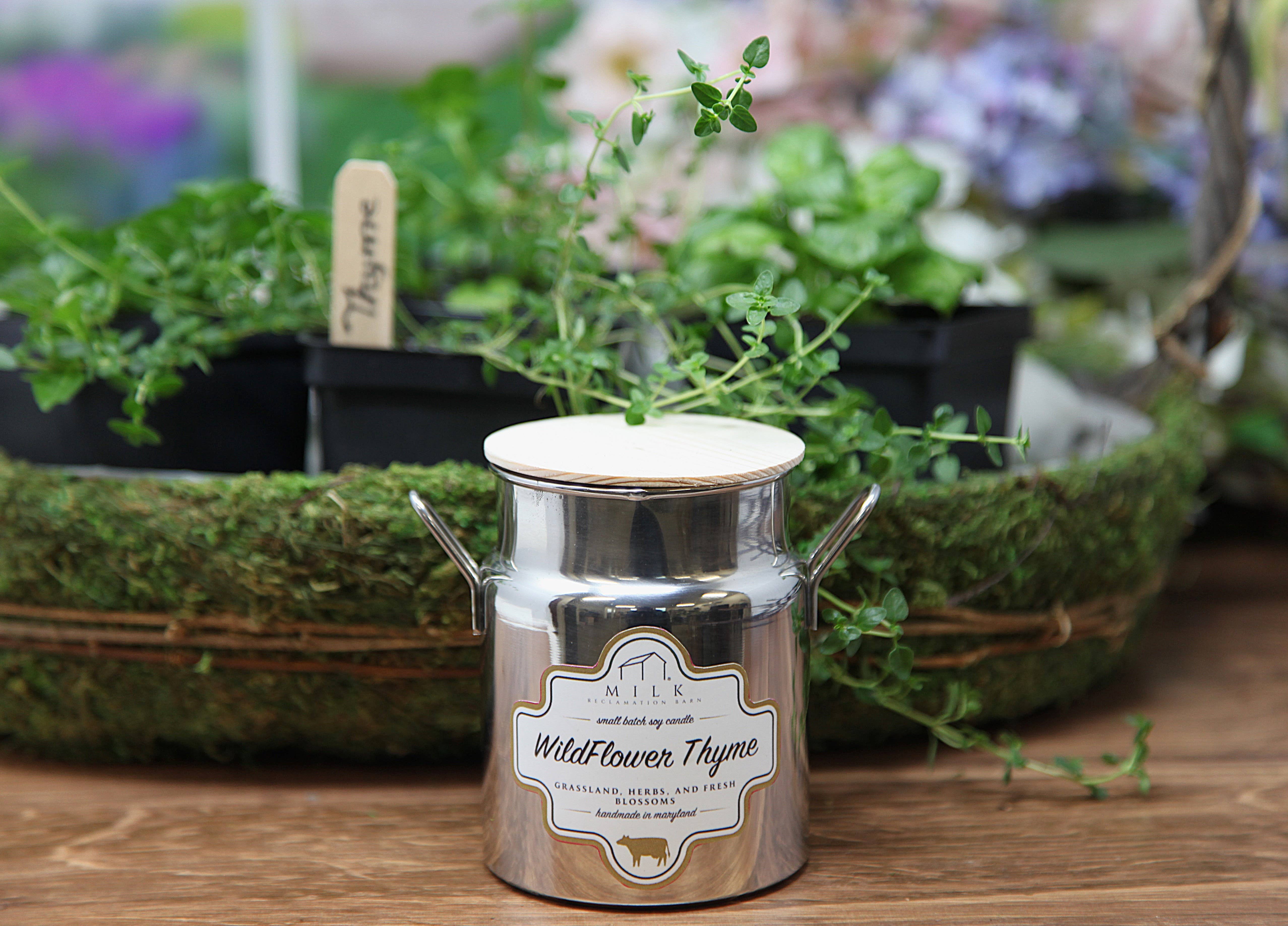 Milk Reclamation Barn - Wholesale Jar/Filled Candle - Stainless Milk Churn Candle - 12.5 oz9