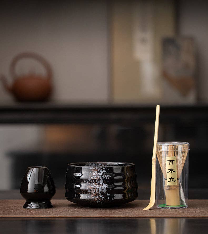 Gohobi （We cover U.S. import duties） - Wholesale Tea Set - Gohobi Ceramic Matcha Set 05029