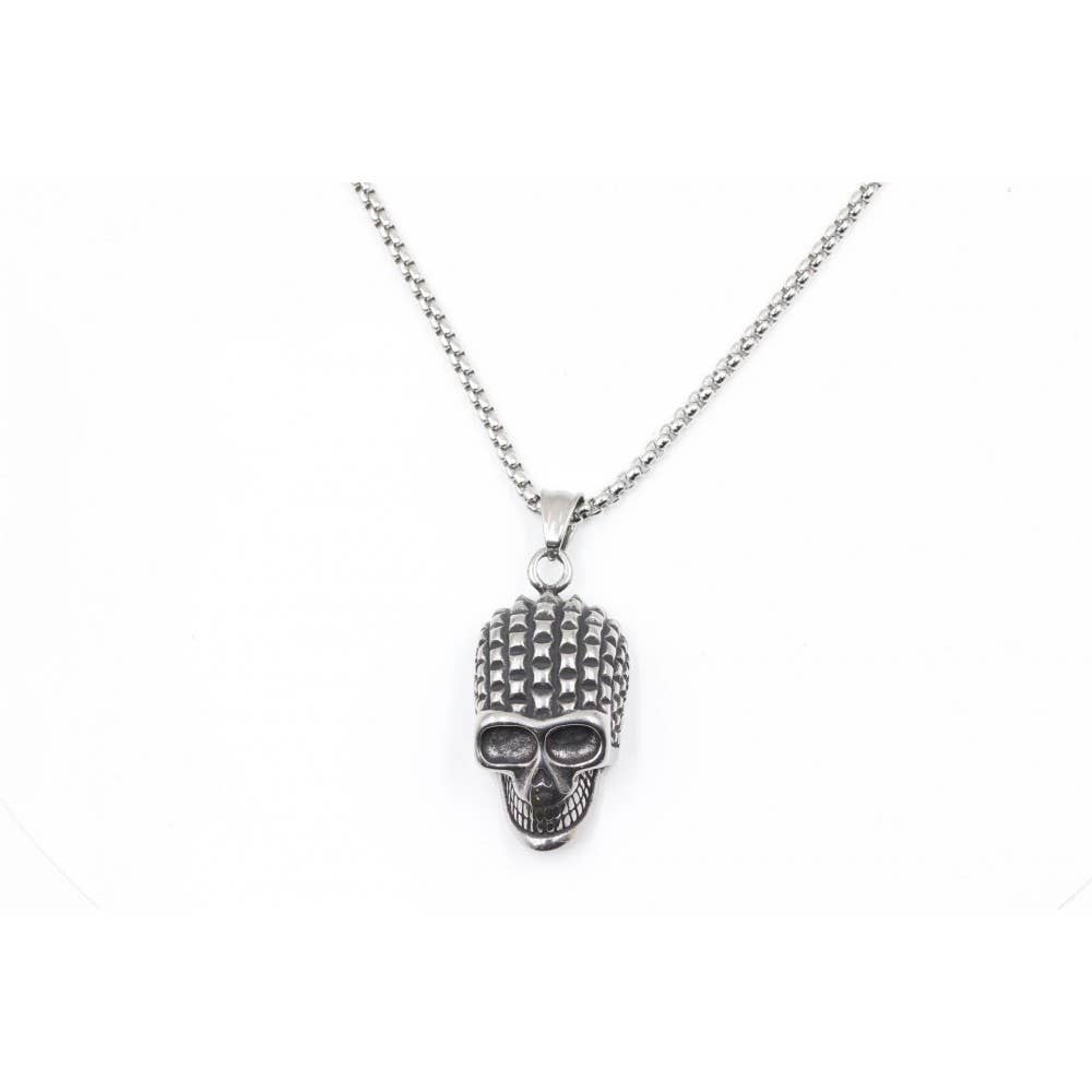 Awaken – wholesale Pendant/charm necklace – Skull Necklace - X-124