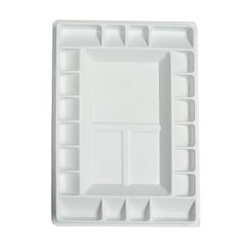 Nobel Arts - Wholesale Palette/Mixing Tray - Rectangular Tabletop Palette - 24 Wells, 12" x 16"