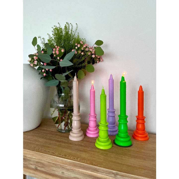 NÉOS CANDLESTUDIO - Wholesale Tapered Candle/Candlestick - Candela Candles - Kiwi1