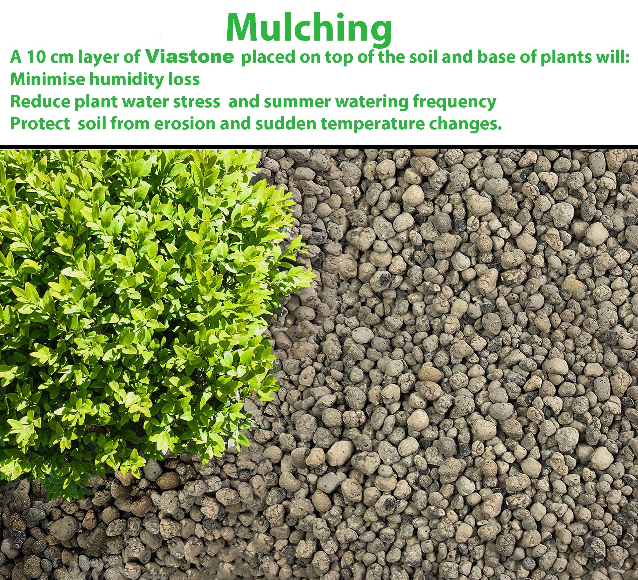 Viagrow – wholesale Planting/potting soil – Viastone 50L Expanded Clay Pebbles Irregular Grow Rocks2