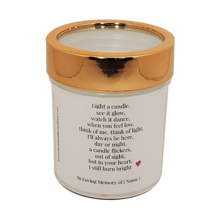 In Loving Memory - Bougie parfumée pour la vente par Lavish & Lit Candle Company