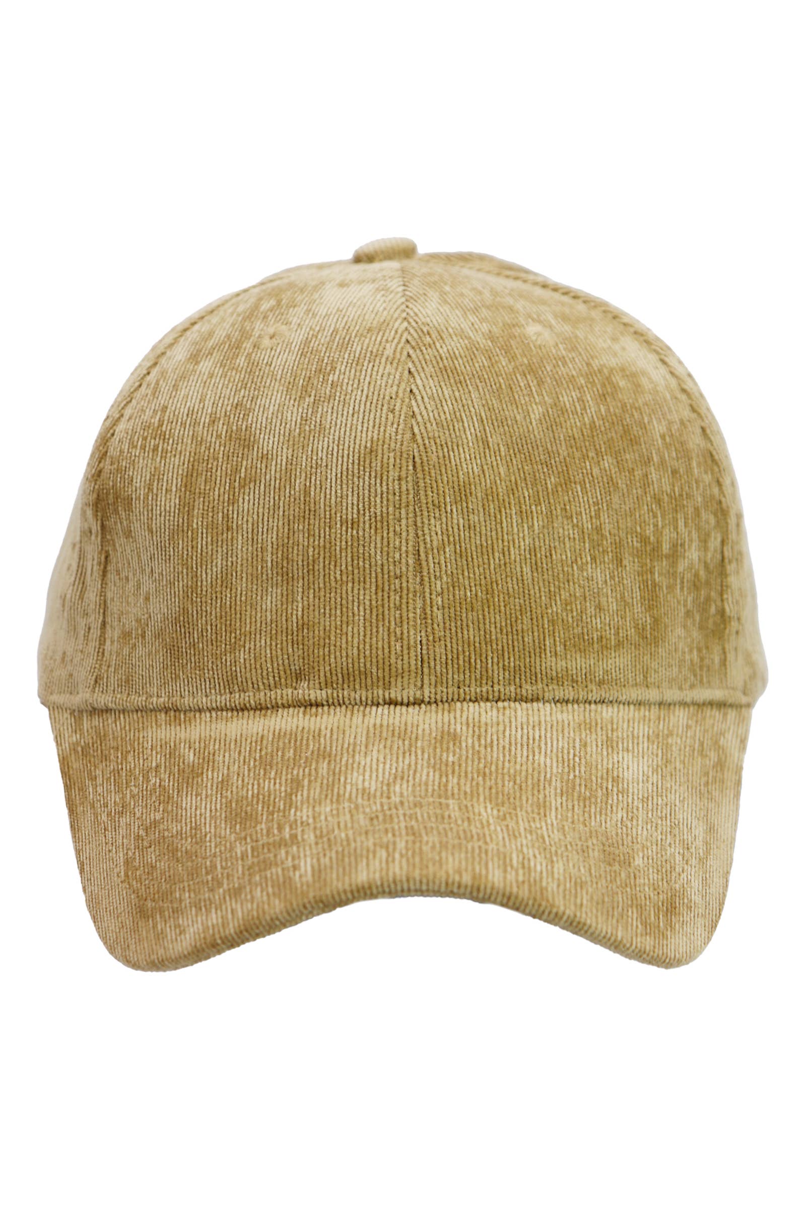 Cap Zone – Großhandel Basecap – Damen – Baseballkappe aus Cord-Baumwolle mit Klettverschluss hinten7