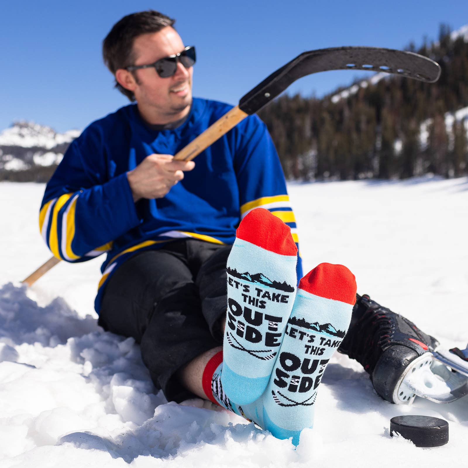 Lavley - Wholesale Sokken - Uniseks - Laten we deze hockeysokken voor buiten meenemen8