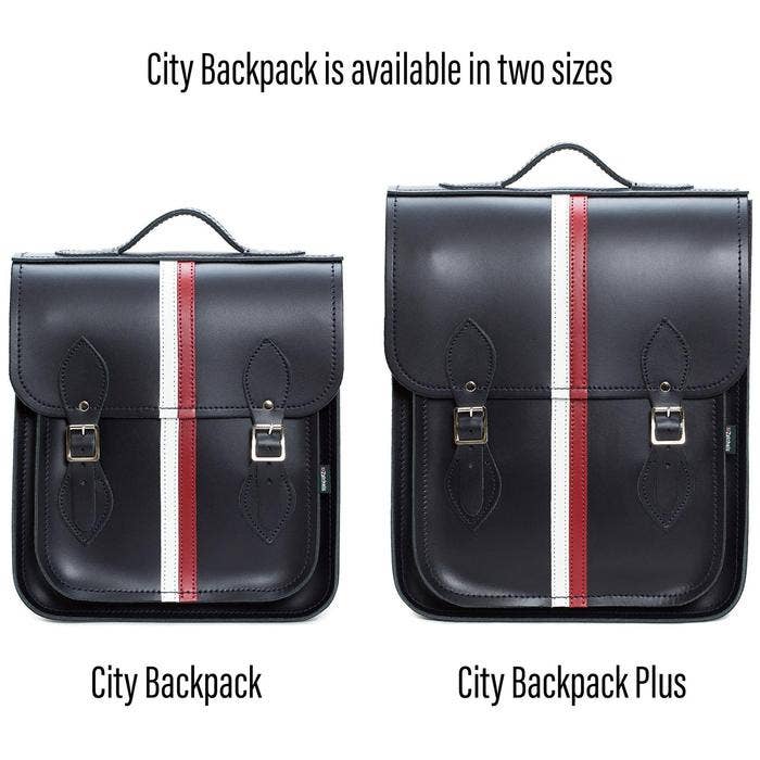 Zatchels - Venta al por mayor Mochila - Mujer - Mochila Ciudad de Piel hecha a mano - Edición Británica - Plus