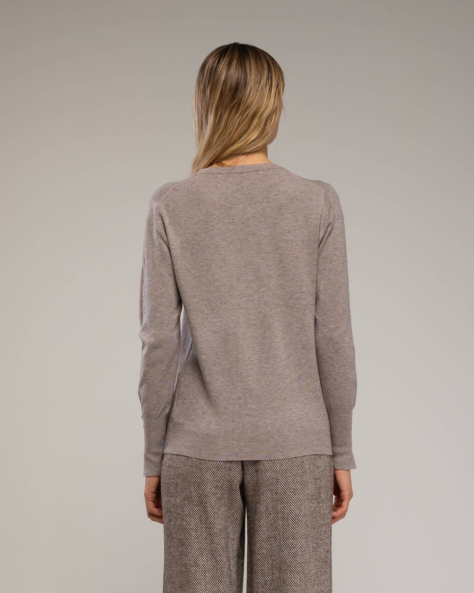 Tantra - Wholesale Knit Sweater - Women's - Fine knit sweater with wool, round neck13