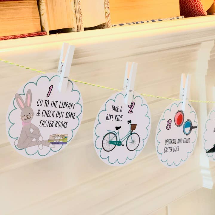 Count To Easter Sunday Calendar - Banner - Decor For Kids for wholesale by The Mad Padder