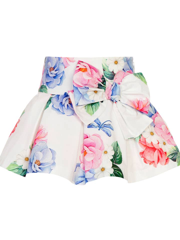 Falda blanca para venta al por mayor de Balloon Chic