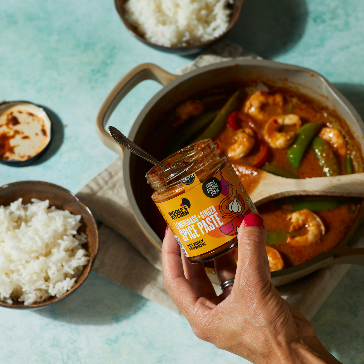 The Woolf's Kitchen – wholesale Marinade – LEMONGRASS + GINGER SPICE PASTE1