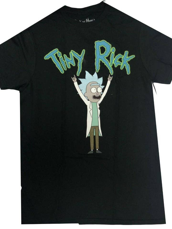Big Apple Card Company - Wholesale Screen Printed T-Shirt - Unisex - Rick and Morty Adult Officially Licensed Tee Shirts 4