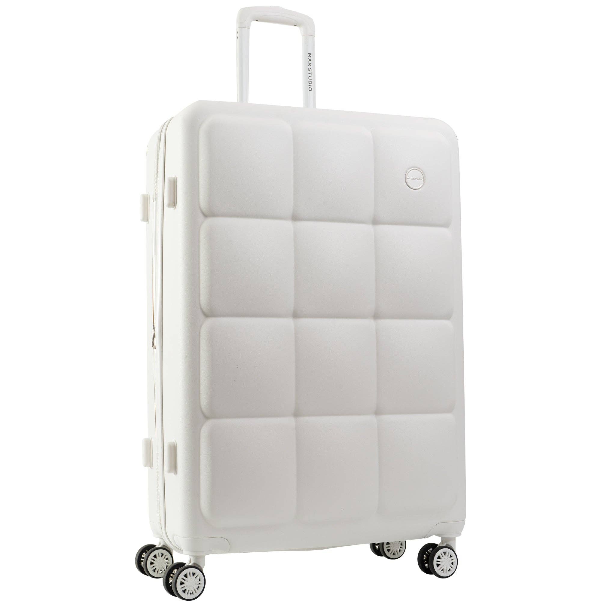 Magid - Wholesale Luggage - Max Studio The Square Embossed ABS 2-Piece Hard-Sided Luggage Set2