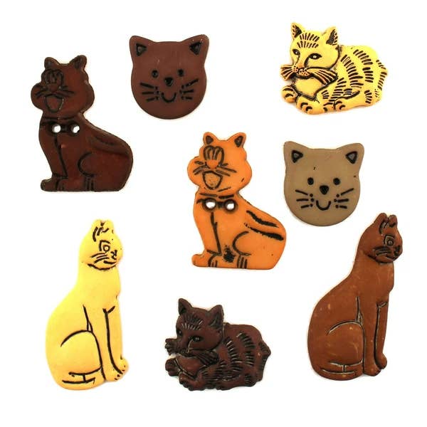 Cat Crazy - Buttons Galore and More Craft & Sewing Buttons for wholesale by Buttons Galore & More