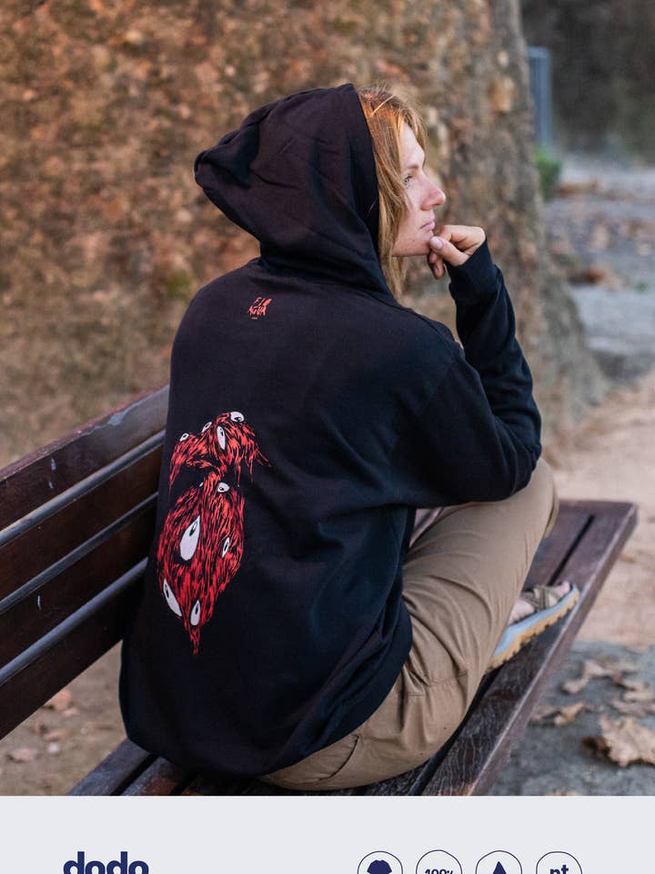 fioAgua - Vendita all'ingrosso Felpa con cappuccio - Unisex - felpa dodo1