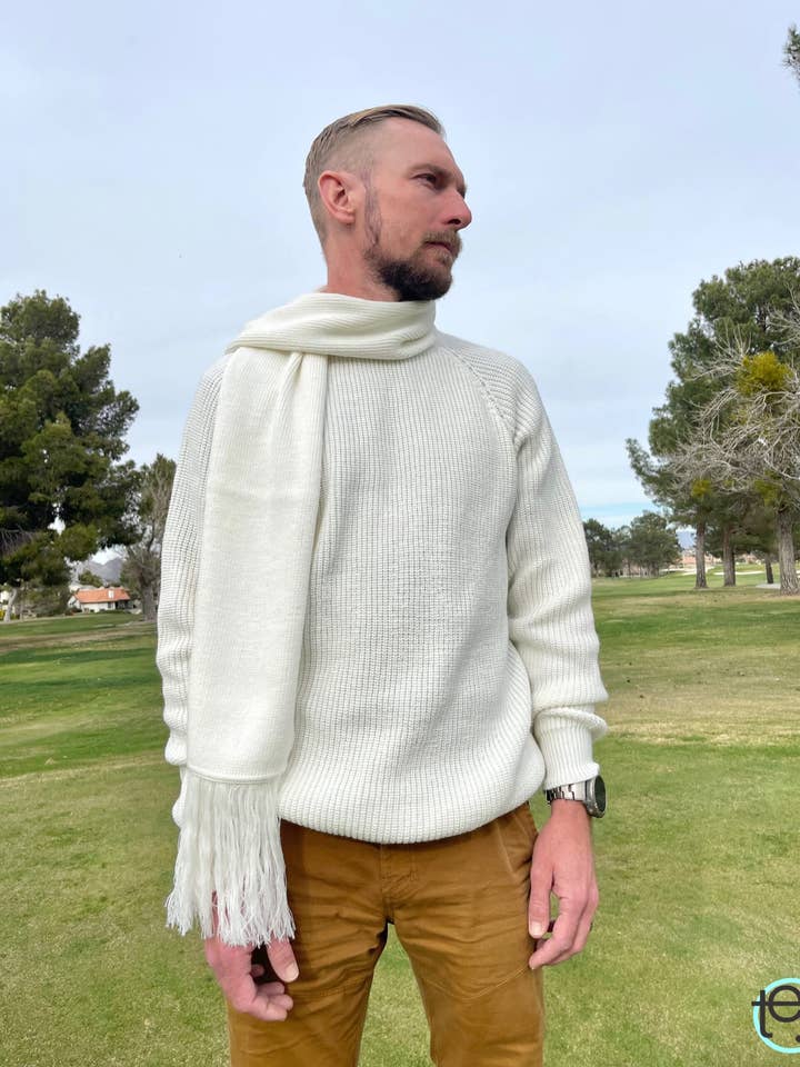 Frynset tørklæde for engroshandel hos Circle Textile