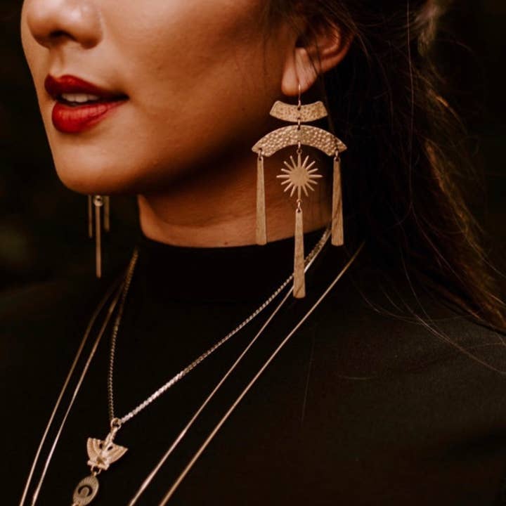 Flatwoods Fawn - Vendita all'ingrosso Orecchini pendenti - Orecchini Solstizio3