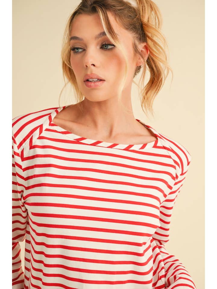 AEMI + CO - Wholesale Knit Top - Women's - 8464FN Cali Top