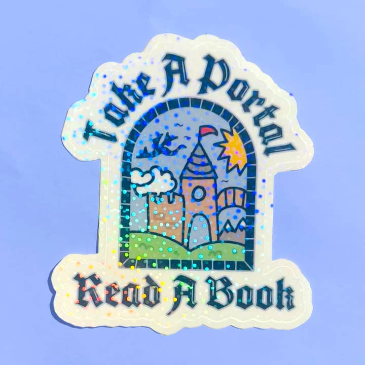 Take A Portal Sticker for wholesale by Fox Tail Design and Printing