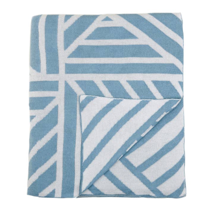 Manta tejida de laberinto para venta al por mayor de Darzzi