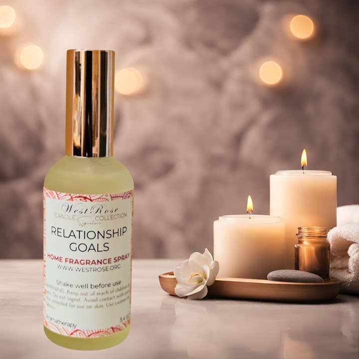 Home Fragrance Spray, Relationship Goals for wholesale by West Rose Signature Candle Collection