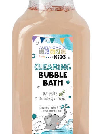 Kids Clearing Bubble Bath With Pine Essential Oils 13 Fl Oz for wholesale by Aura Cacia