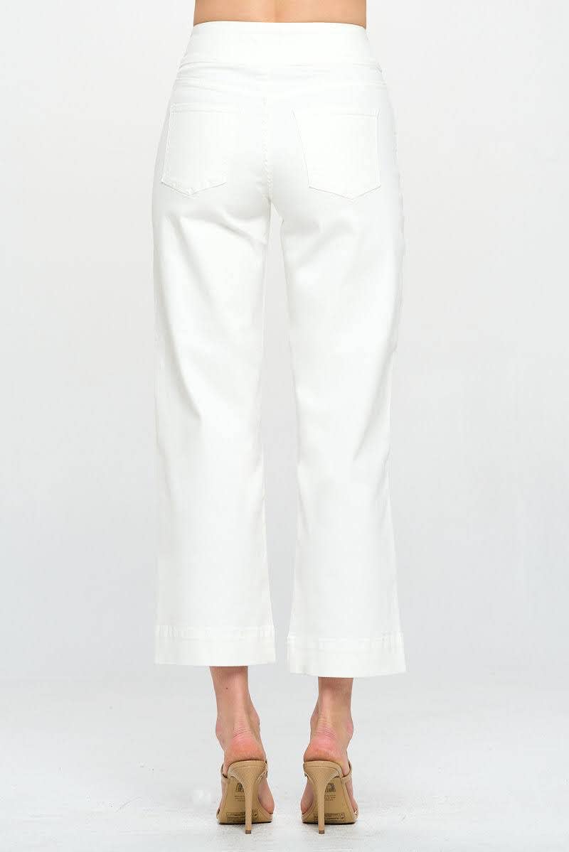 I&M JEAN, INC. – Großhandel Jeans – Damen – I5077HW - Kurz geschnittene Jeans mit weitem Beinschnitt und weitem Bund mit hoher Taille4