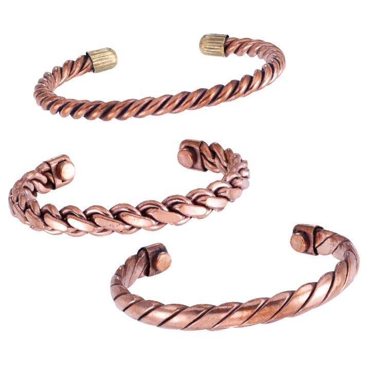 Benjamin International - Wholesale Jewelry Set - Braided Copper Bracelet