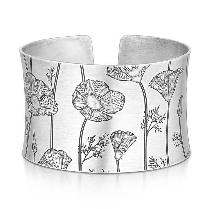 Polsino Papavero della California per la vendita all'ingrosso da parte di Krista Tranquilla Studio