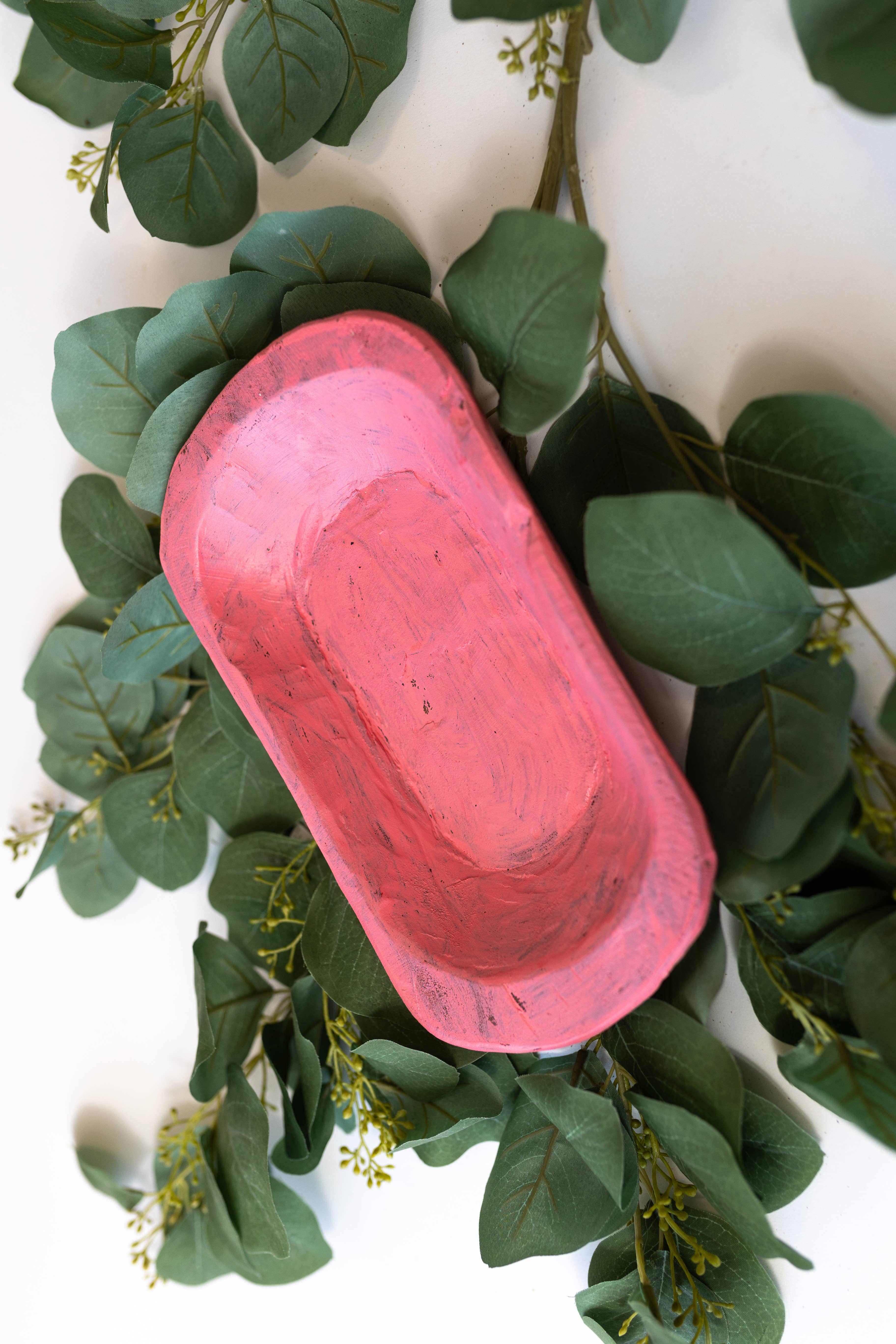 Forever Green Art – wholesale Decorative plate/dish/bowl – Petite Wood Bowl (9-10") Handmade in Mexico 5