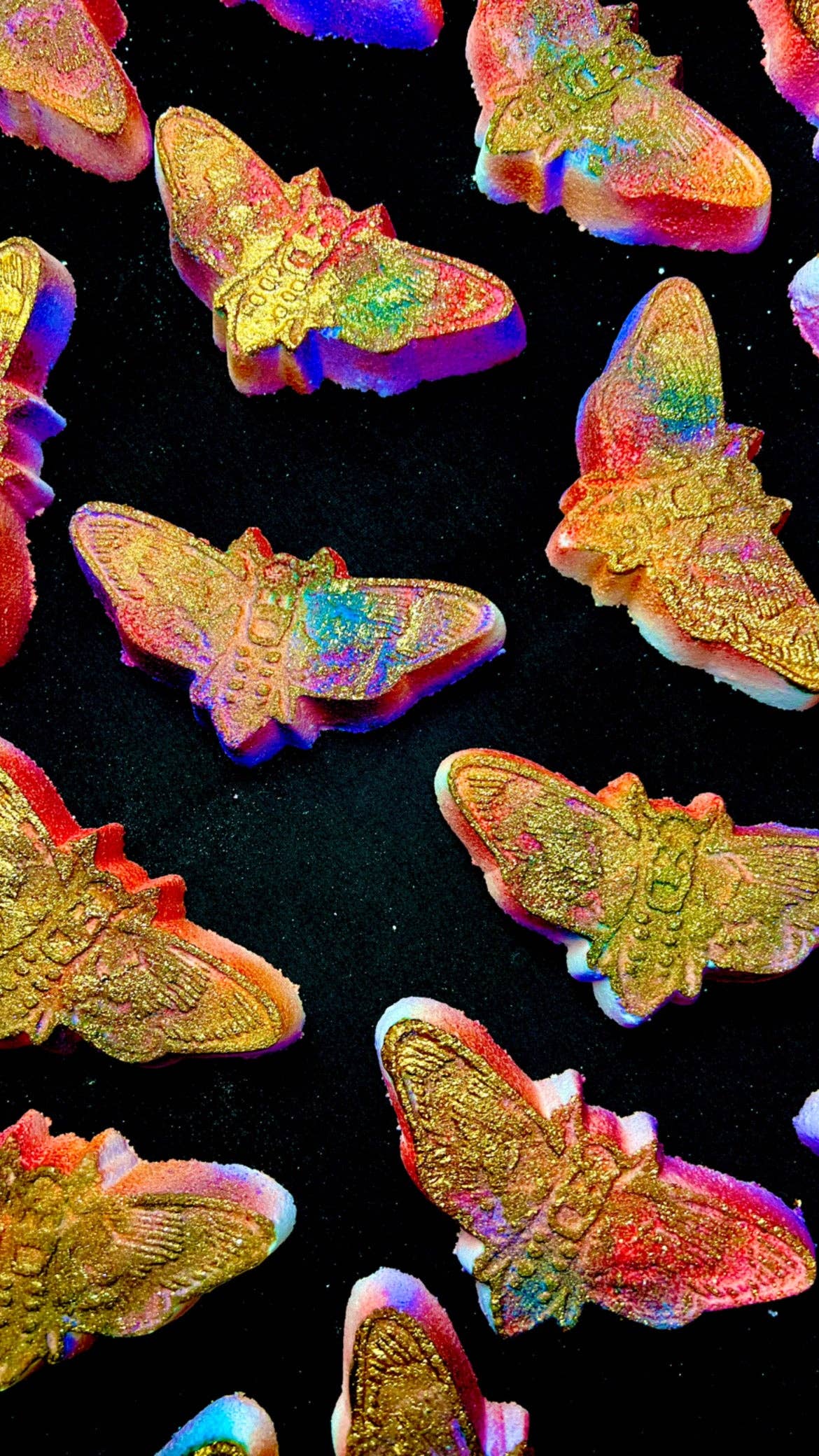 Man on the Moon Mystics - Wholesale Bath Bomb/Fizz - Death Moth Bath Bomb1