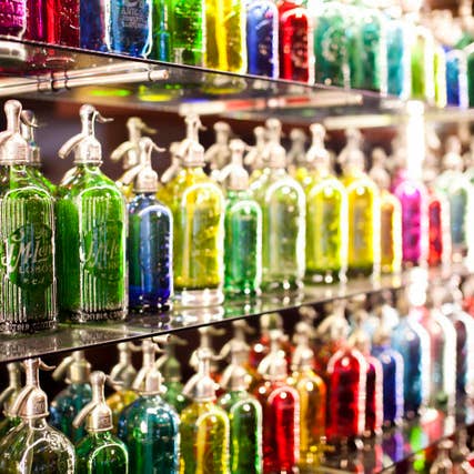 Custom Wall of Seltzsers for wholesale by The Seltzer Shop