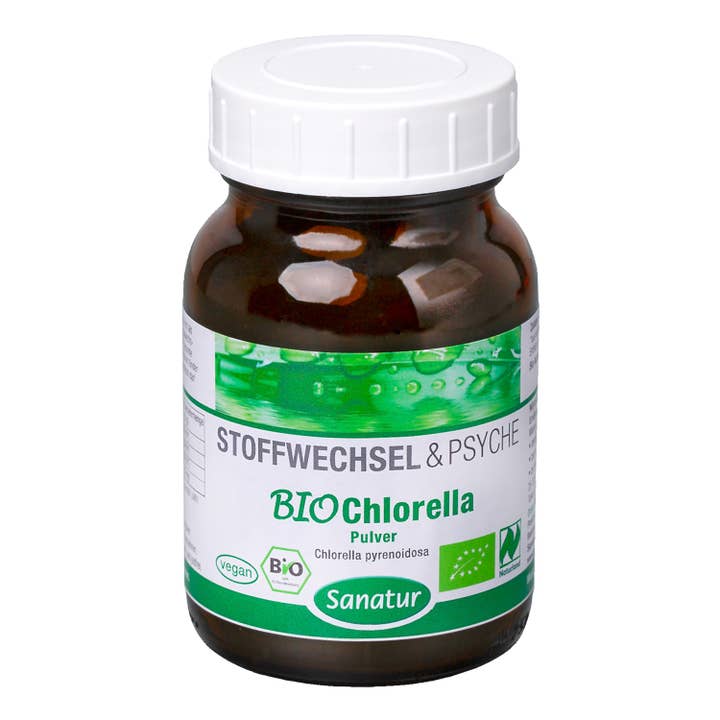 Sanatur GmbH - Venta al por mayor Suplementos/vitaminas para beber - BioChlorella en polvo, 100 g, METABOLISMO Y PSIQUE*